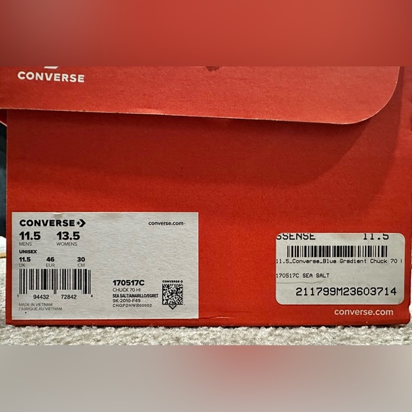 Converse Chuck 70 size 11.5 men’s - Picture 7 of 7